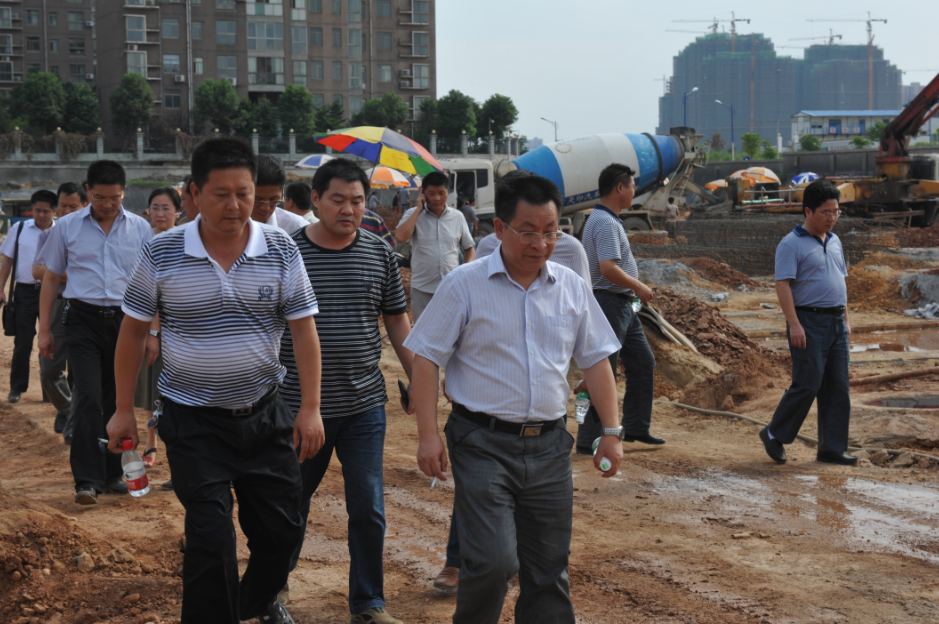 叶局视察奥克斯工地